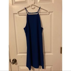 Royal blue dress